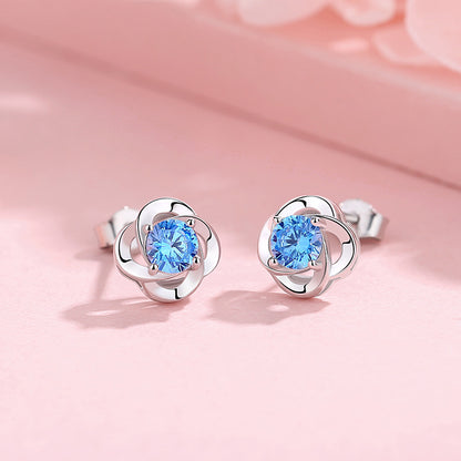Genuine Silver 999 Pure Silver Earrings New Fashion Earrings In