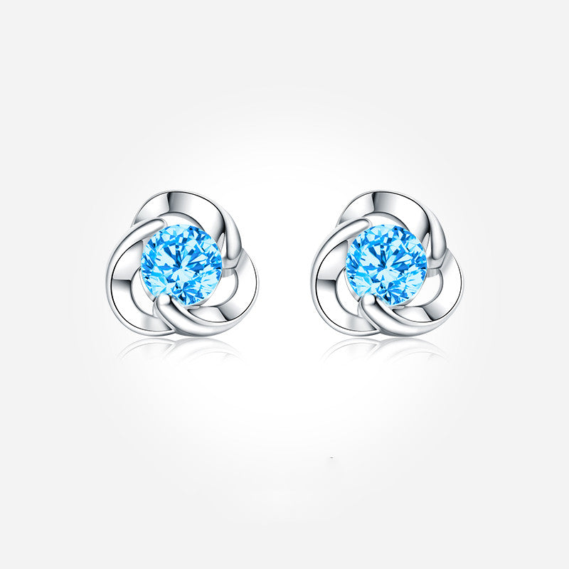 Genuine Silver 999 Pure Silver Earrings New Fashion Earrings In