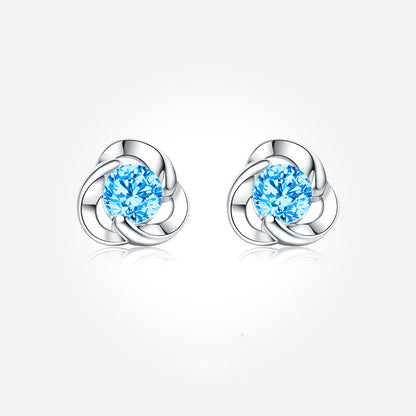 Genuine Silver 999 Pure Silver Earrings New Fashion Earrings In