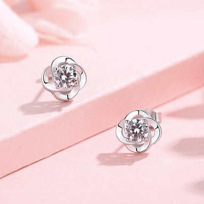 Genuine Silver 999 Pure Silver Earrings New Fashion Earrings In